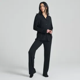 Women's Long Sleeve Tee-Pajama Pant Set